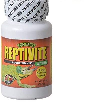 Zoo Med Reptivite Reptile Vitamins with D3 2 oz - Pack of 2