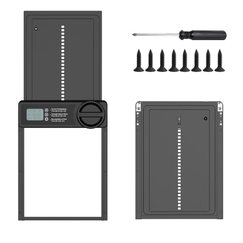 Porta automática para galinheiro, porta automática para galinheiro de alumínio alimentada por bateri