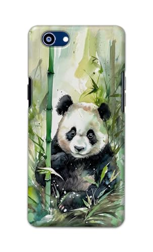 Image of Printed Hard Back Cover for Realme 1 Back Cover (Panda -J1) -190724(EA)