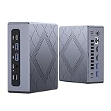 NiPoGi Mini PC,Ιntel Core i5-12600H (12C/16T,4,5GHz,16MB Cache) Mini Computer 32GB RAM 3200MHz+512GB M.2 NVMe SSD,WiFi6/BT5.2/2*HDMI+ 1*VGA Triple 4K UHD Display/Type C/RJ45