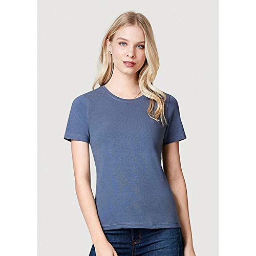 Camiseta Feminina Básica Em Algodão