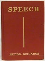 SPEECH ~ A HIGH SCHOOL TEXTBOOK IN SPEECH THINKING AND PRACTICE B00085HW4Y Book Cover