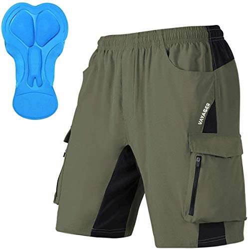 Men's 3D Padded MTB Shorts 6 Pockets