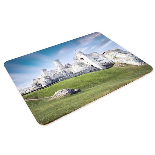 Sets de table souples en liège grand format napperons château Pologne - 3