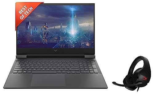 Image of HP Victus Gaming Laptop 11th Gen Intel Core i5-11400H16.1 inch(40.9 cm) FHD IPS Gaming Laptop & HyperX Cloud Stinger Gaming Headset