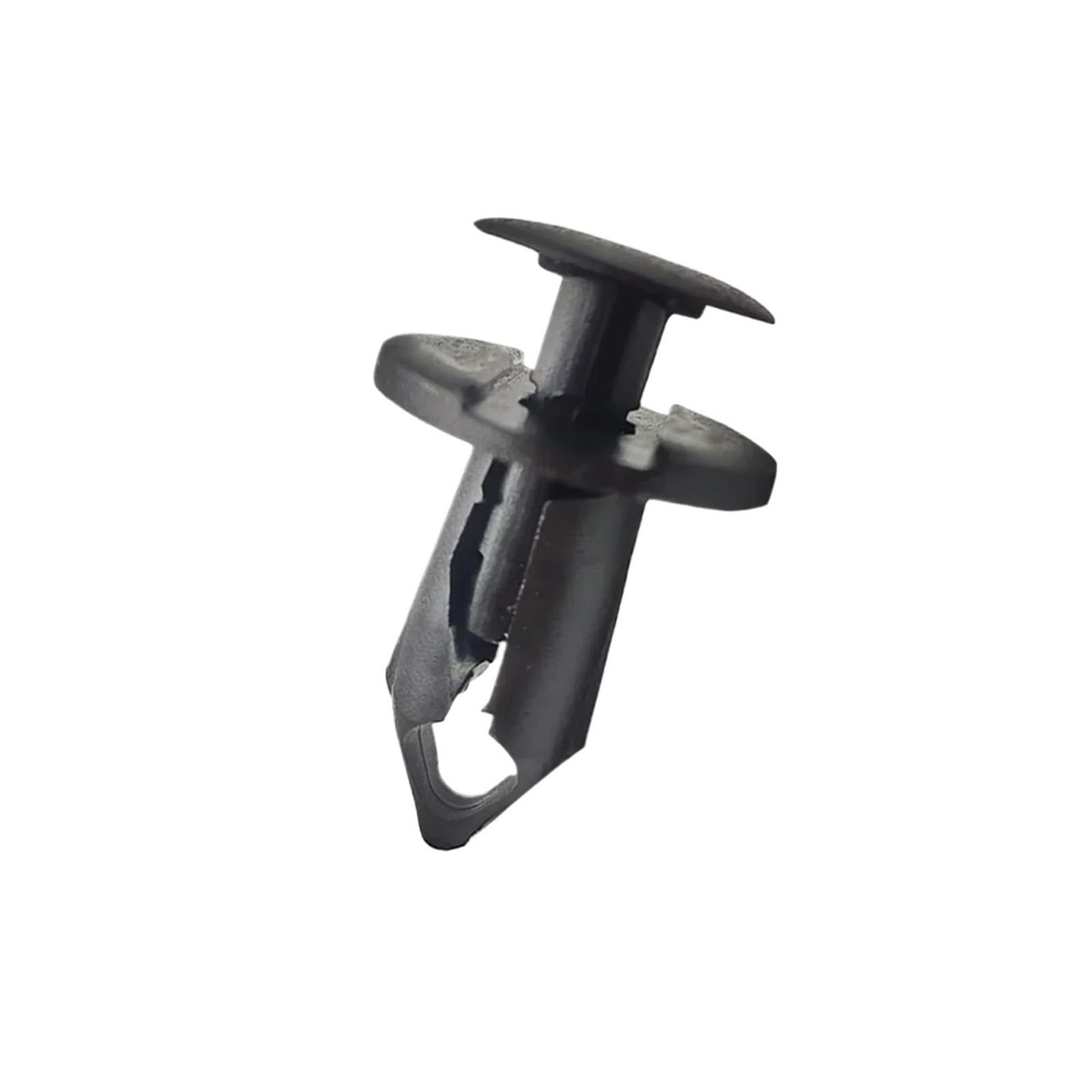 Fdcskinx 20Pcs Car Fastener Clip 8Mm Hole Plastic Rivets Screw Bumper Fenders Black Rivet Compatible