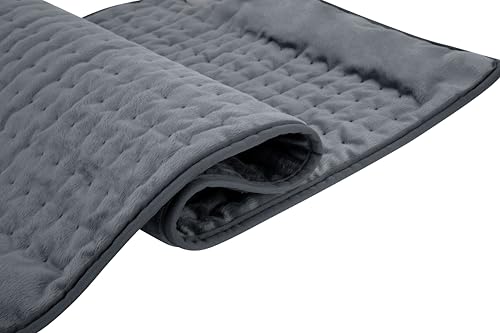 Electric Heating Pad for Back, Neck, Shoulders, Abdomen, and Legs,