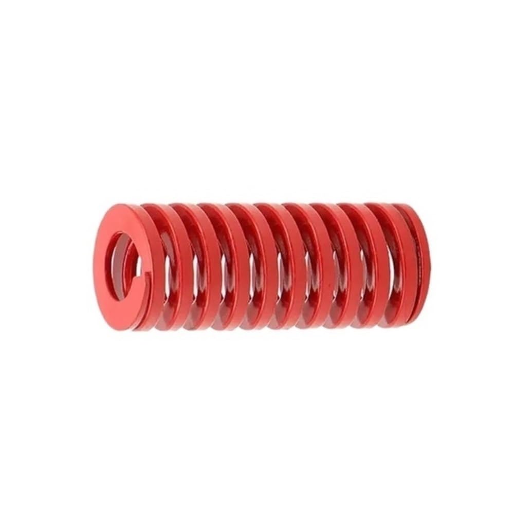 Ressort de compression hélicoïdal rouge pour optimiser vos impressions 3D de 125mm - 7