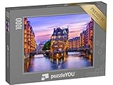 adina apartment hotel hamburg speicherstadt restaurant Klassisches Qualitäts-Puzzle in edler Anthrazit-Schachtel mit Puzzlemotiv als Vorlage