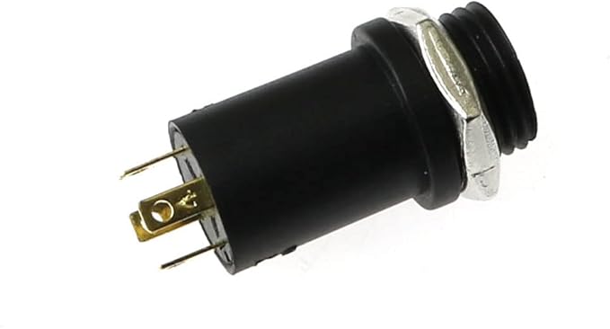 10pcs Conector Jack Estéreo 3.5mm Hembra Montaje Panel miniatura 3