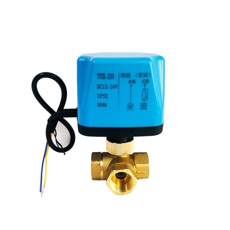 Interrupteur à Bille motorisé de haute précision 12V 1/2" - 2