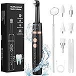 Set di Sbiancamento Denti Rimuovi Tartaro Denti Kit Pulizia Denti Tartaro Smacchiatore Denti Lucidatrice Elettrica per Denti per Ridurre i Depositi di Placca