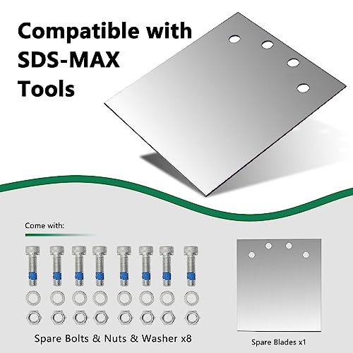 Lames de rechange SDS Max 15,2 cm en acier forgé Monkey King Bar