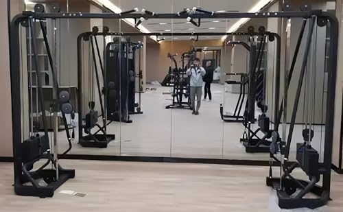 Image of Cable Crossover Exercise Machine for Home & Commercial Gym, Functional Training Center with 310 LBS Steel Weights Stack & Pulley Cable Workout Machines for Strength Training