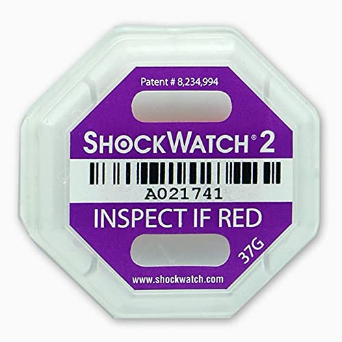 Aufprallindikatoren Shockwatch 2 · 37G (Purple) - 10 Stück