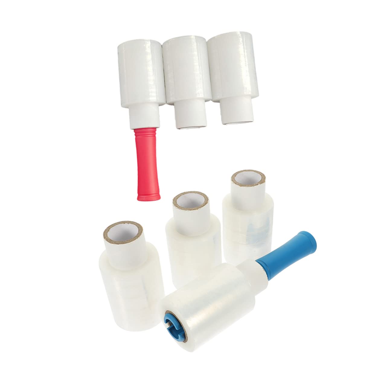 DOITOOL Membrana De Manija Film Retráctil Industrial Autoadhesivo Film Para Mudanzas Rollo De Estirable Transparente