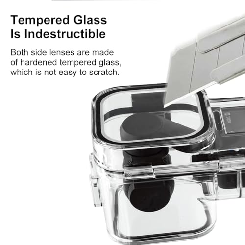 Boîtier étanche 45m DJI Osmo Pocket 3 en polycarbonate transparent - 5