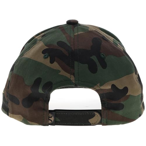 Image of HOOEY Chris Kyle Adjustable Snapback Hat - Mid Profile 6-Panel Breathable Mesh Baseball Cap, Trucker Hat for Men and Women