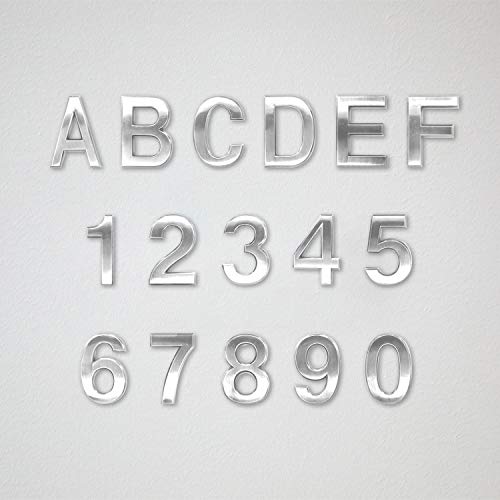 10 pezzi numeri e 6 pezzi alfabeti: combinazione unica di numeri e alfabeti, il vostro bisogno sarà soddisfatto. 10 pezzi numero: da 
