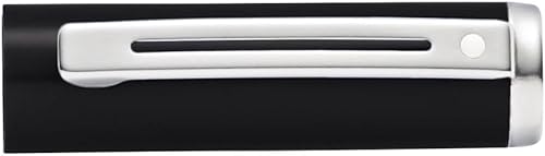 Vista 13 de Sheaffer Bolígrafo Pop brillante negro con ribete cromado Negro Brillo