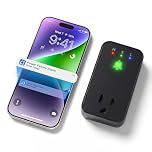 Power Failure Alarm WiFi, Smart Freezer Alarm with App Notifications, Power Outage Alarm Monitor with Loud 110dB & LED Indicator & Voltage Detection for GFCI Trips, Aquarium, Sump Pump
