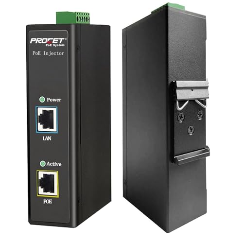 Injecteur PoE Gigabit 60W pour éviter les pannes de caméra IP extérieure