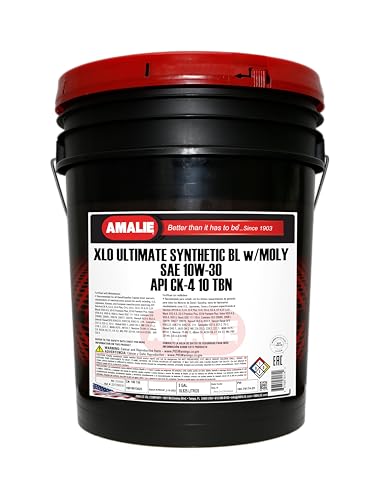 AMALIE XLO Aceite Sintético 10W-30 para Motor Diesel 5 Galones miniatura 1