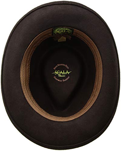 Image of Scala Classico Men's Crushable Wool Felt Fedora