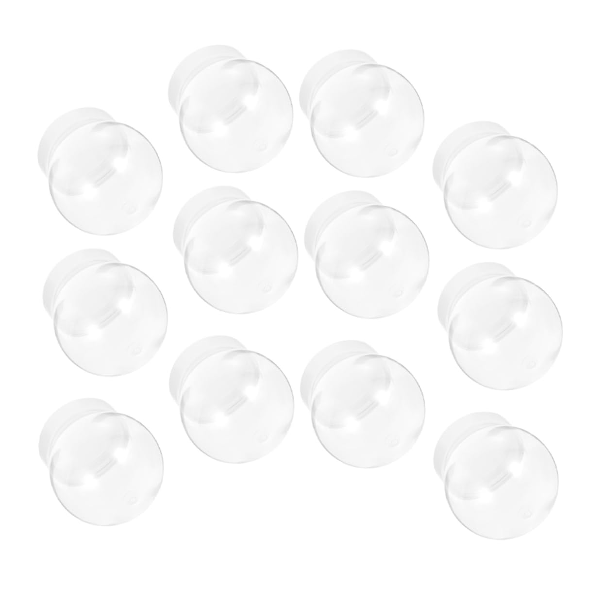 Ciieeo 60 Piezas Globo De Nieve Lentejuelas Spanglez Friren Amigos Friwnies Manualidades Haciendo Globo Forma De Globo DIY Globos De DIY Globo Tapa De Plástico Tarro De