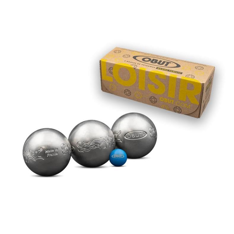 Obut - Loisir Tatou 73 mm Jeu 3 Boules - Boules de pétanque