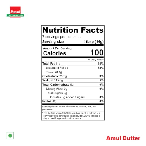 Image of Amul Table Butter Salted 100 Gm.