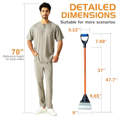 47.7'' Heavy-Duty Shingle Removal Shovel