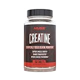 Huge Supplements Creatine Monohydrate Pills, 5000mg of Pure Creatine, Clinically Dosed to Boost Perf