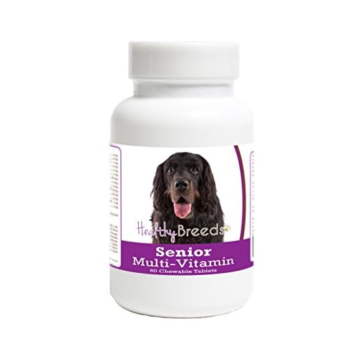 Healthy Breeds Gordon Setter Senior Dog Multivitamin Tablets 60 Count