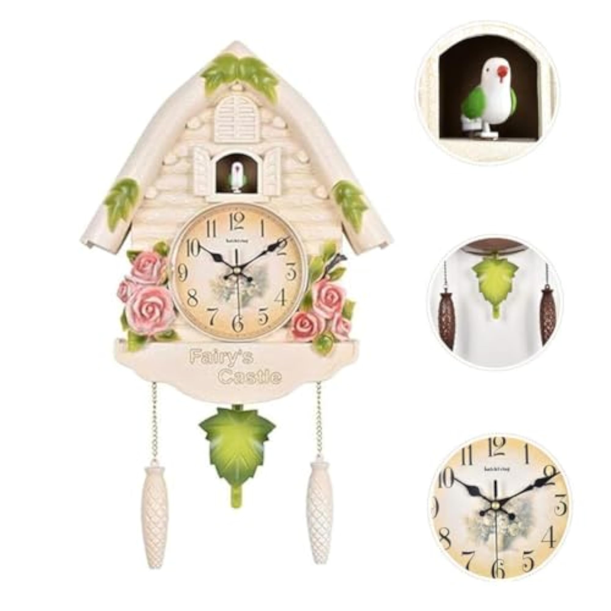 Cuckoo Bird Alarm Wall Clock for Living Room