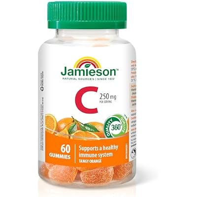 Jamieson C Gummies 250mg orange 60 Gummies
