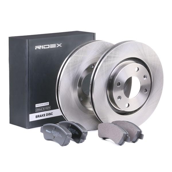 RIDEX Bremsenset Vorne 276mm Belüftet | Komplettset Mit Bremsscheiben & Bremsbelägen