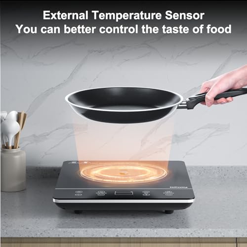 Plaque cuisson induction IsEasy compacte sécurisée avec verrou
