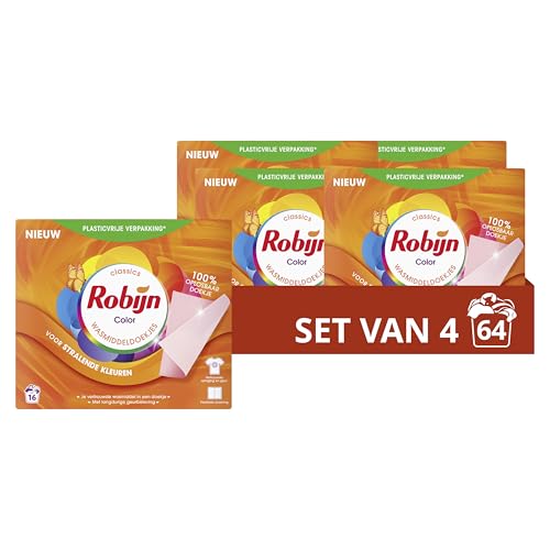 Robijn Classics Color wasmiddeldoekjes voor bonte was
