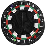 Casiler Sombrero De Dardos, Sombrero De Disfraz, Gorro Deportivo De Dardos, Accesorio Plegable para Fiestas Y Fotos, Gorra para Adultos, Gorro Novedoso