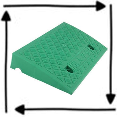 GZKDKZB Rampa de umbral con elevación de 2/4/5 Pulgadas, rampa de bordillo de Goma, rampa para sillas de Ruedas, rampa Antideslizante para Entrada de vehículos, rampa de Acceso para Puerta