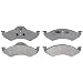 ACDelco 14D820M Advantage Semi-Metallic Front Disc Brake Pad Set
