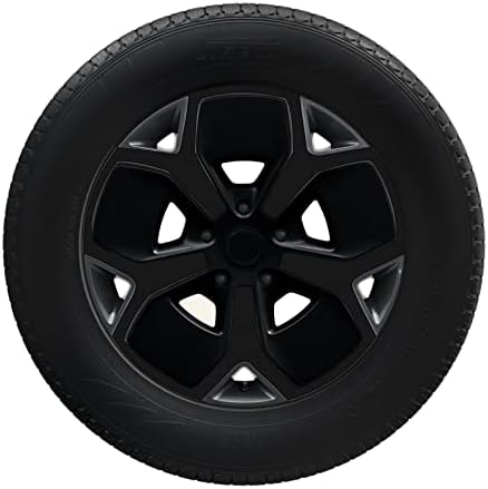 Spokes Vinyl Covers for Rivian's 21" Road Wheels (R1T/R1S) (Satin Black)