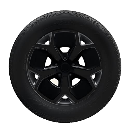 Spokes Vinyl Covers For Rivian's 21" Road Wheels (R1T/R1S) (Satin Black) #TOP2