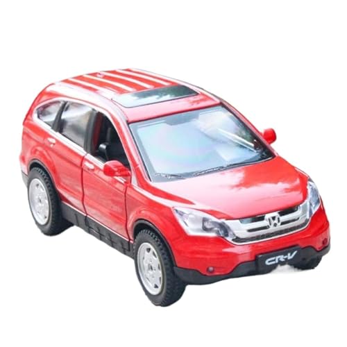 GKWEWWQY Diecast Model Car 1:32 for Honda CRV SUV Supercar Racing Sports Metal Diecast Model Car Hobby Collectible Metal Motor Vehicles(Red)