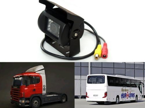 Generic Rear View Backup Reversing HD Camera for Car Truck Lorry Pickup Bus Vehicle Caravans- Waterproof, Night Vision DC 12V - 24V