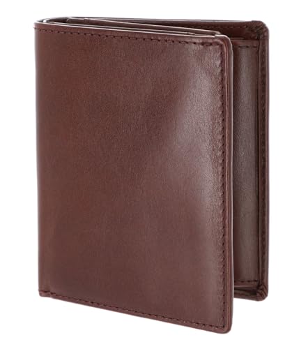 Porte-monnaie cuir compact Leonhard Heyden contre l'encombrement, portefeuille Cambridge robuste
