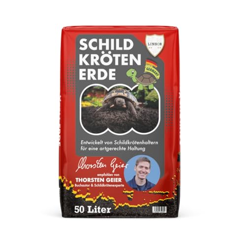 Schildkrötensubstrat 50 L natürliche Schildkrötenerde ohne Dünger feinkrümelig und grabfähig für Landschildkröten als Erde mit natürlicher Struktur