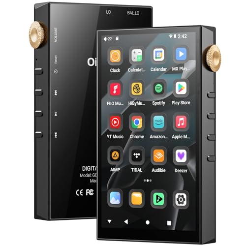 Hi-Res Audio Player Oilsky 160GB HiFi MP3 Player Bluetooth and WiFi 4.4mm Balanced Dual ESS DAC 4GB RAM 4.02 Digital DSD512 Lossless Music Spotify Player
