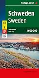 Schweden, Straßenkarte 1:600.000, freytag & berndt (freytag & berndt Auto + Freizeitkarten) - Herausgeber: freytag & berndt 